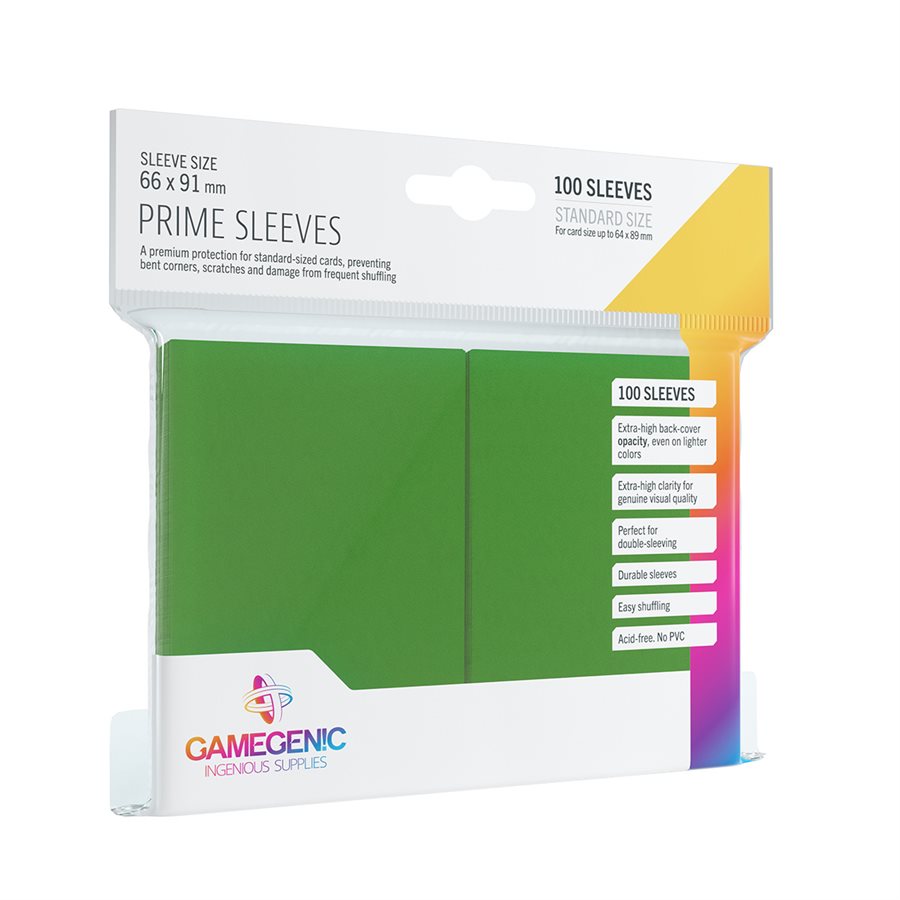 Sleeves: Gamegenic: Matte Prime Sleeves (100 count)