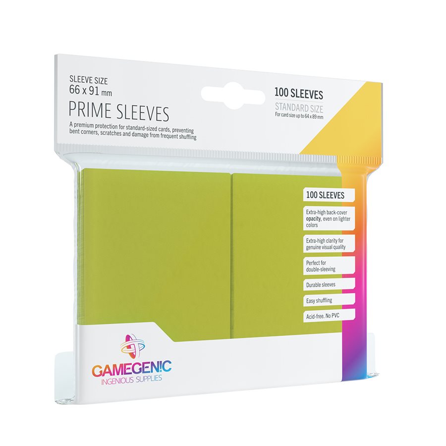 Sleeves: Gamegenic: Matte Prime Sleeves (100 count)