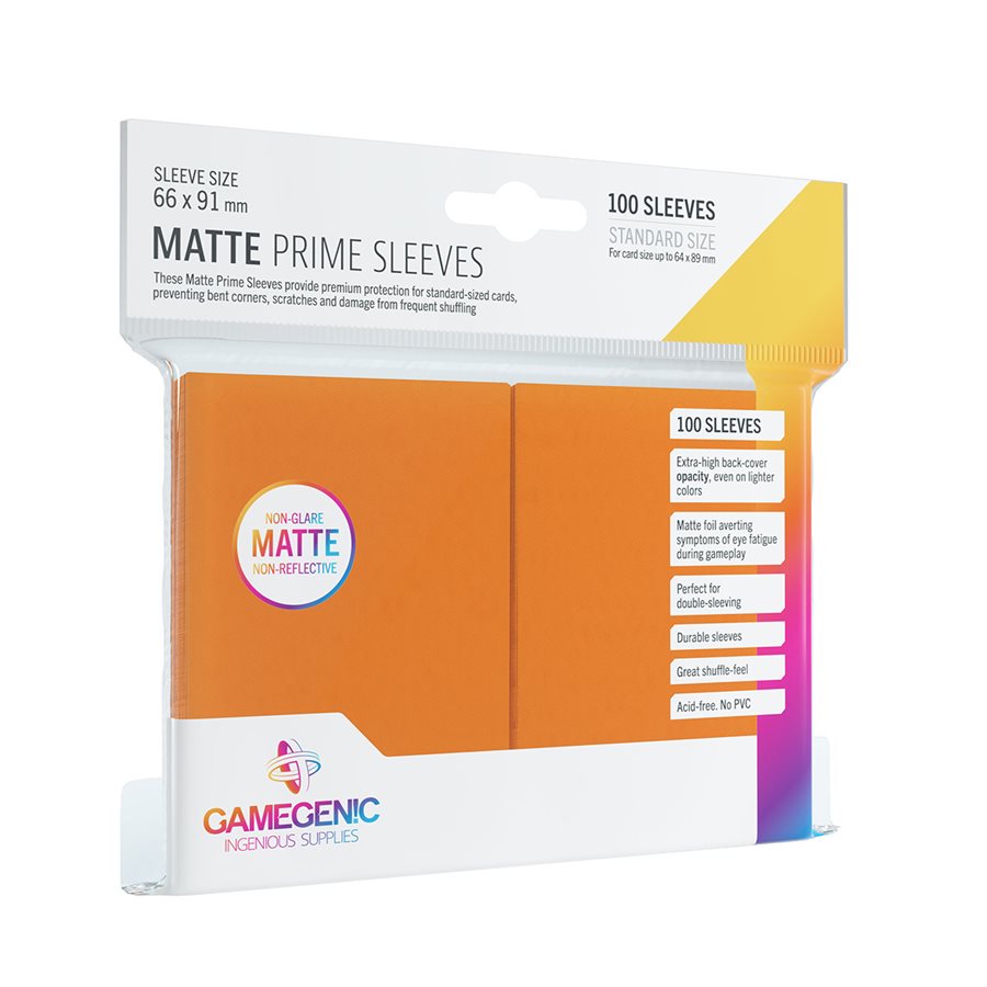 Sleeves: Gamegenic: Matte Prime Sleeves (100 count)